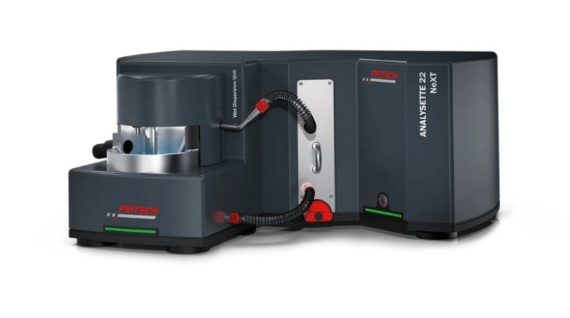 Analisador de partículas por difração a laser